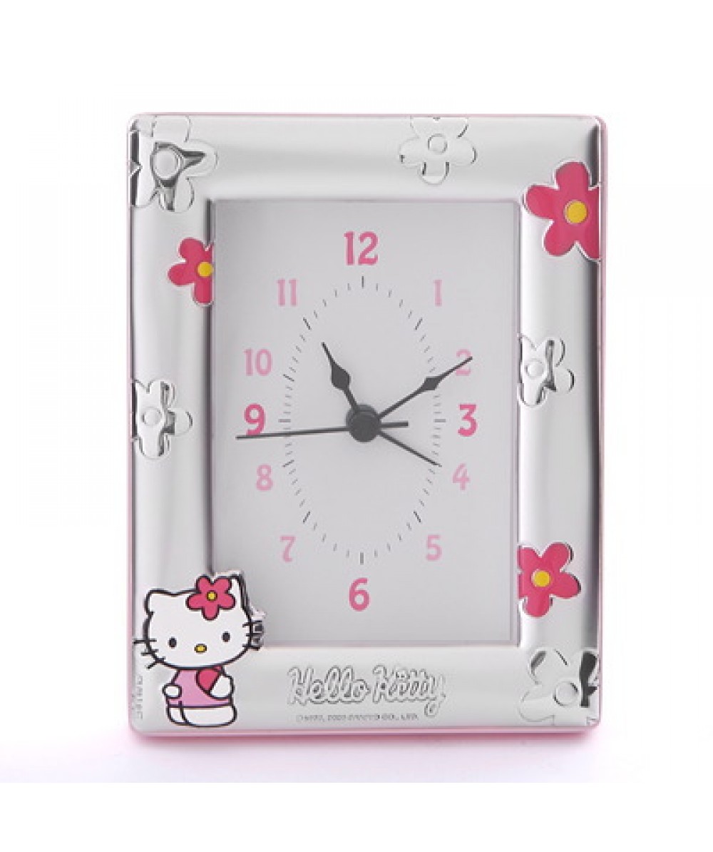 Despertador Hello Kitty de plata - Regalanda