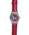 Reloj de HELLO KITTY de estilo juvenil con pulsera de polipiel roja. (CAMBIADO) - Regalanda