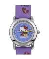 Reloj de HELLO KITTY estilo infantil con pulsera de PVC morado con motivos de Hello Kitty. - Regalanda